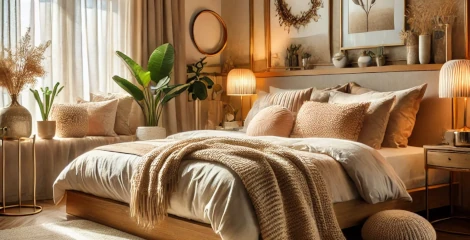 Aménagement d'une chambre chaleureuse